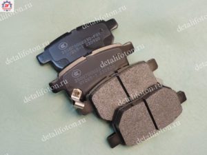 Колодки тормозные задние JAC S3 3500700U2230-F01